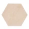 Marmor Hexagon Klinker Zaire Beige Matt-Satin 29x33 cm 2 Preview